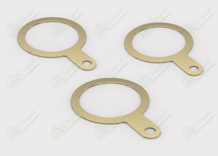 Brass Earth Tag